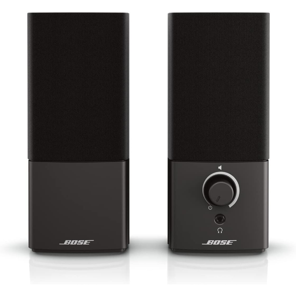 Bose Companion 2 Series III Multimedia Speakers - for PC (with 3.5mm AUX & PC Input) Black | 54495-1100