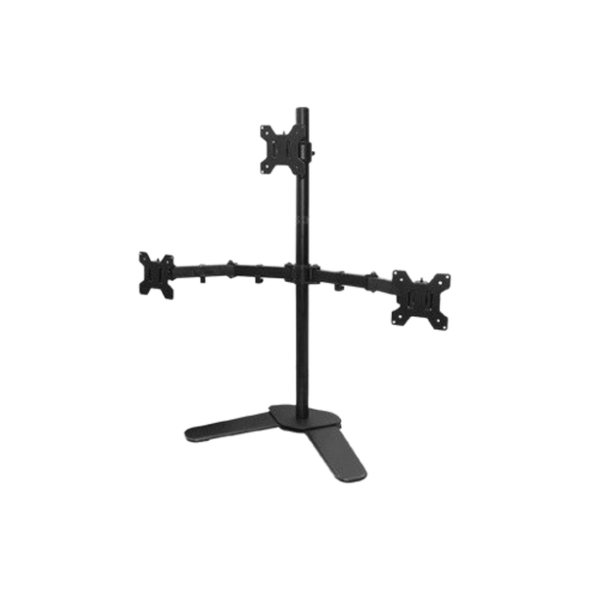 Triple ARB Big Base Stand Arm Bracket for 10" to 32" Monitors | M043