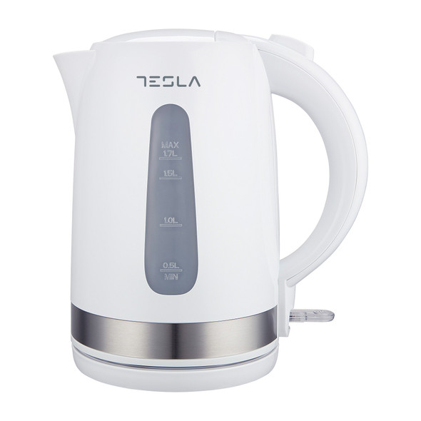 Tesla Kettle 1.7L ,220-240V, 1850-2200W,White Inox |KT200WX