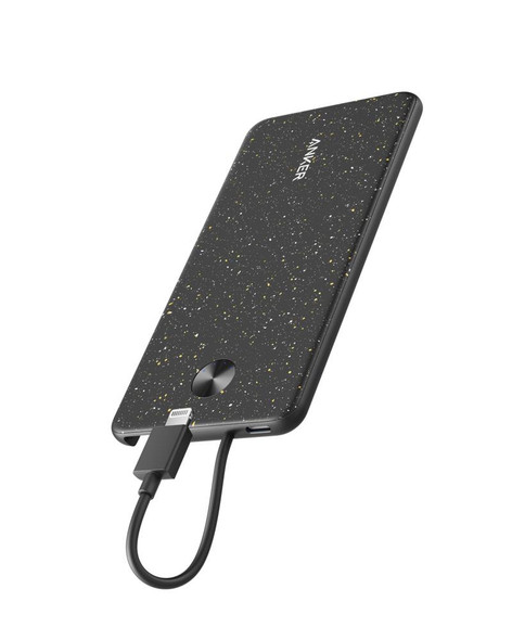 Anker Powercore 5000 With Built-ln Lightning Connector - Black | A1219H11-1