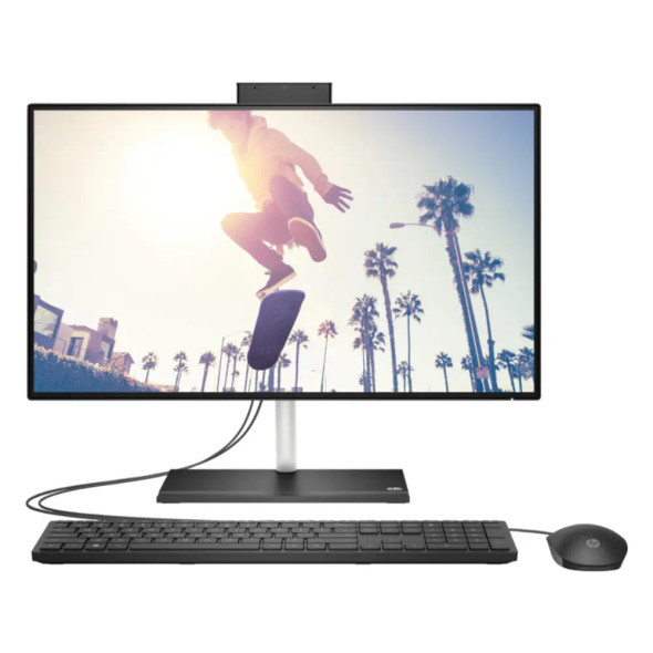 HP 23.8" FHD All-in-One PC - Intel Core i5-1235U - RAM 8GB - SSD 512GB - Iris Xe Graphics | 24-CB1026NH