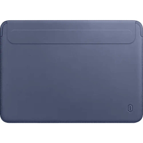 WiWU Skin Pro II Pu Leather Sleeve For Macbook 13.3" - Navy Blue | SPIIPLSM13.3NB