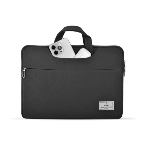 WiWU ViVi Hand Bag for 15.6" Laptop - Black | VHB15.6BLK