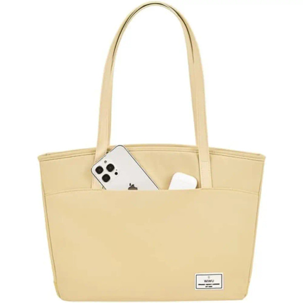 WiWU Ora Tote Women Bag for 14" Laptop - Beige |OTLB14BE