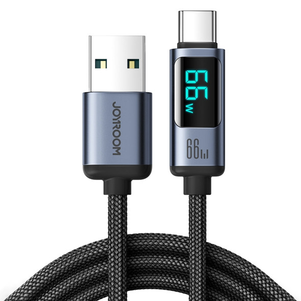 Joyroom S-AC066A16 66W USB to USB-C Digital Display Fast Charging Data Cable | S-AC066A16