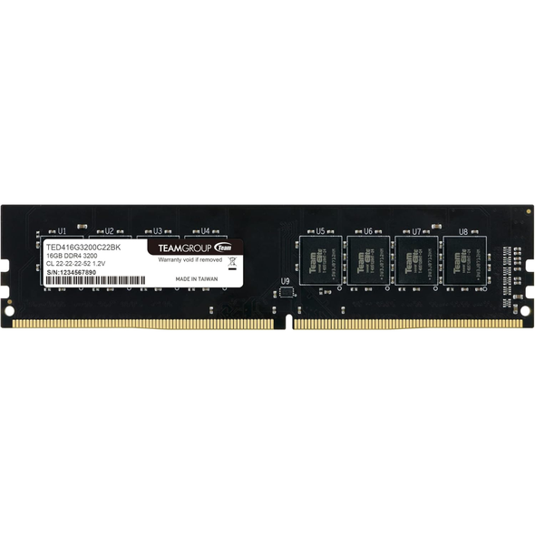 TEAMGROUP Elite 16GB DDR4 3200MHz Desktop RAM | TM-DR4-016G-ELT-D