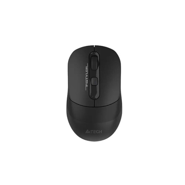 A4Tech Fstyler Silent Click Bluetooth + 2.4G Connection Type-C Rechargeable Mice USB Stone Black | FB10CS