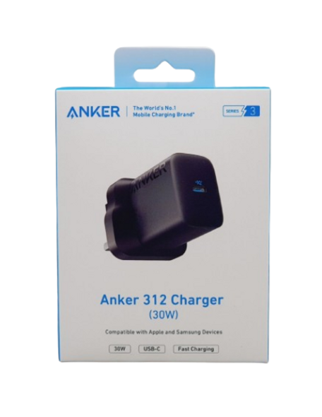 Anker 312 30W Charger, Black | A2640K11