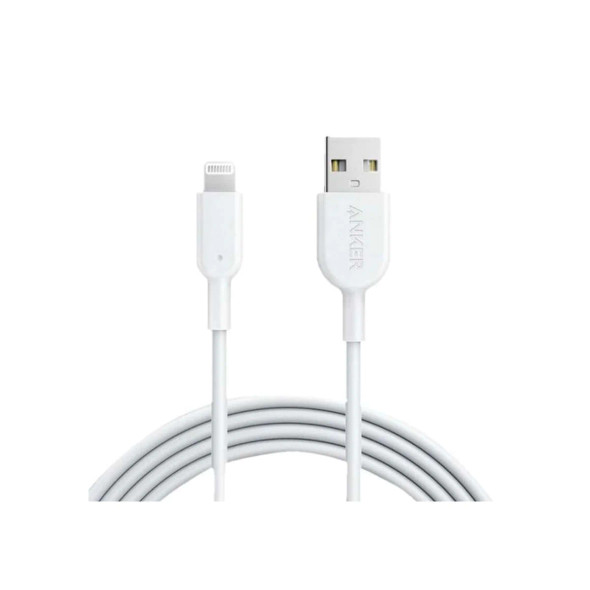 Anker Powerline II 3Ft Usb-A Cable With Lightning Connector, White | A8432H22