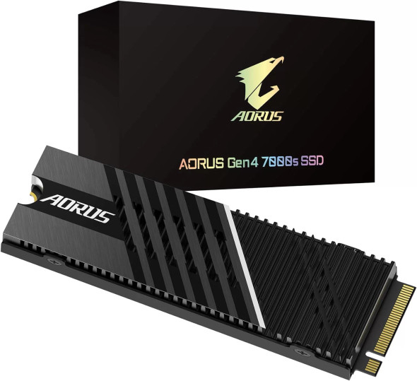 Gigabyte Aorus Gen4 7000s SSD 1TB PCIe 4.0 NVMe M.2 | GP-AG70S1TB