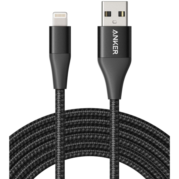 Anker Powerline+ II With Lightning Connector 10Ft Black | A8454H12-BK