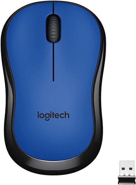 Logitech M220 Silent Wireless Mouse, Blue | 910-004879