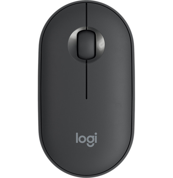 Logitech Pebble M350 Wireless Mouse, Graphite