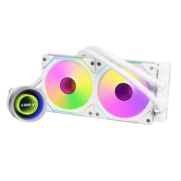 Lian Li Galahad Ii Trinity Sl-inf 240 Cpu Liquid Cooler, White| GA2T24INW