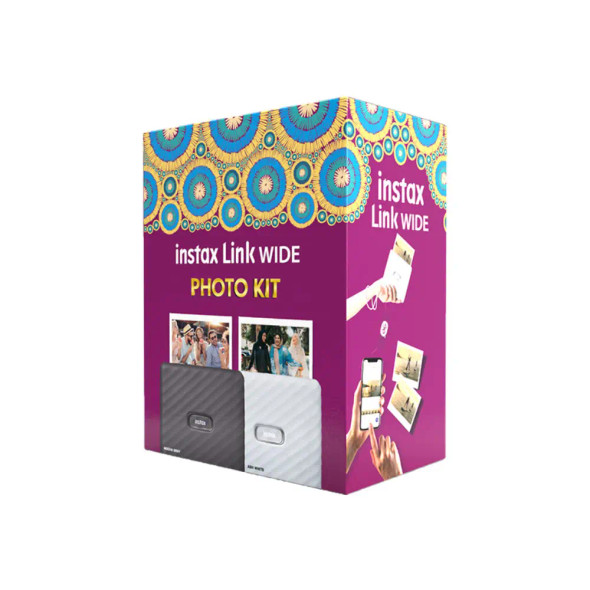 Fujifilm Instax Wide Printer Kit ,White | FUJDIGLINKWIDEKITWHT