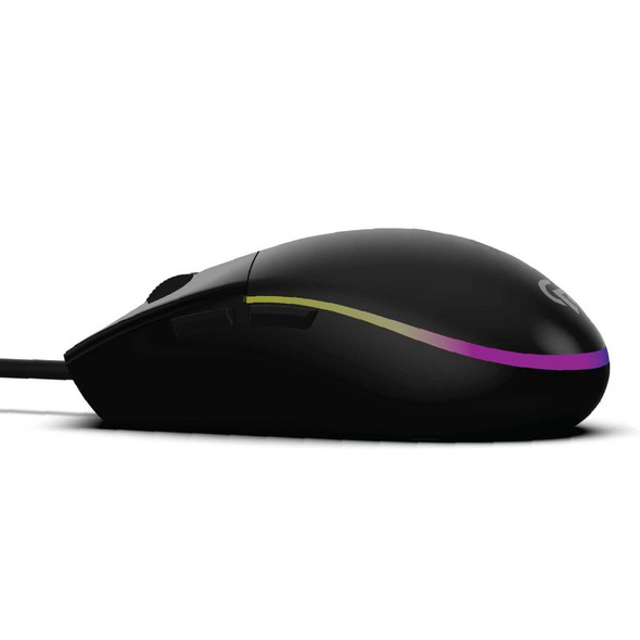 Porodo 6D Gaming Mouse Chronicle Rainbow ,black | PDX317-BK