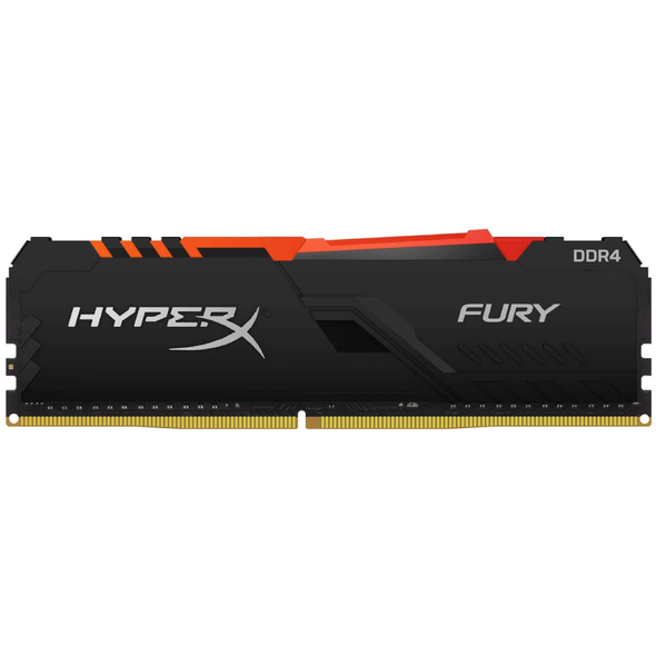 HyperX Fury RGB 32GB 3200MHz DDR4 CL16 Desktop RAM | KF432C16BBA/32