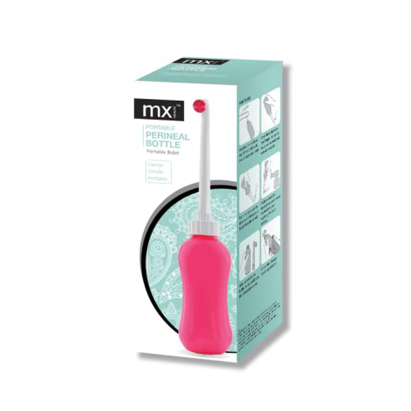 MX Perineal Bottle/Portable Bidet Pink 450ml | MX86213