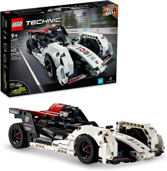 LEGO Technic Formula E Porsche 99X Electric Model Building Kit | 42137