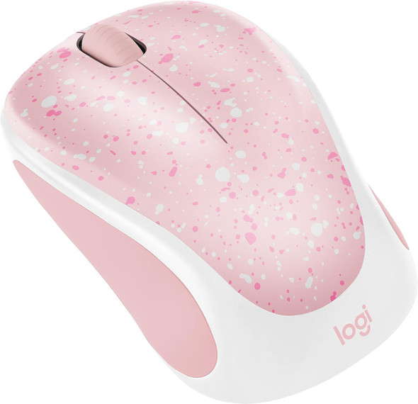 Logitech M317 Wireless Mouse - Rose Splash | 910-006213