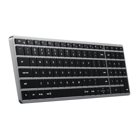 Satechi Slim X2 Bluetooth Backlit Keyboard with Numeric Keypad | ST-BTSX2M