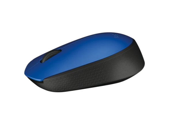 Logitech M170 Wireless Mouse for PC, Mac, Laptop, 2.4 GHz with USB Mini Receiver, Optical Tracking, 12-Months Battery Life, Ambidextrous - Blue | ‎910-004800