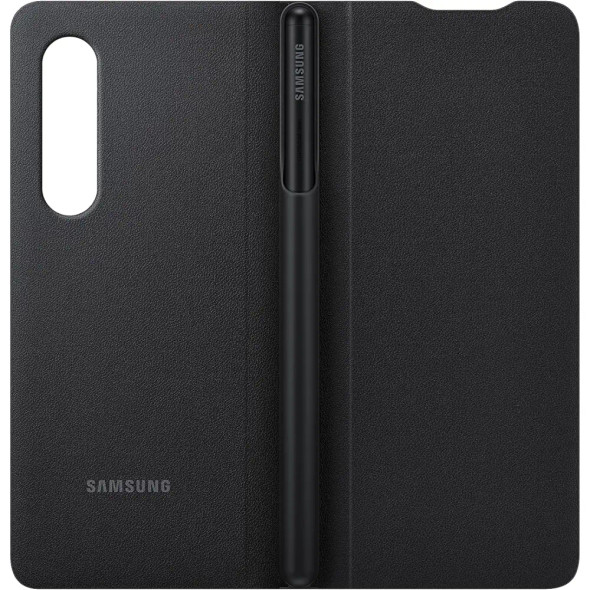 Samsung Galaxy Z Fold 3 Phone Case with S Pen, Protective Cover, Heavy Duty, Shockproof Smartphone Protector, US Version, Black | EF-FF92PCBEGUS