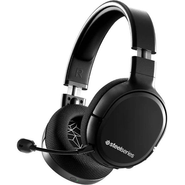 SteelSeries Arctis 1 Wireless Gaming Headset , USB-C ,Detachable Clearcast Microphone for PC, PS4, Nintendo Switch and Lite, Android, Black | 61512