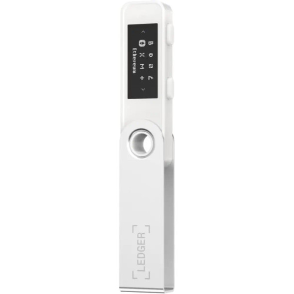 Ledger Nano S Plus Crypto Hardware Wallet - Safeguard Your Crypto, NFTs and Tokens ,Mystic White