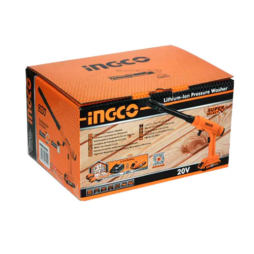 INGCO Lithium-Ion Pressure Washer 20V w/o Battery/Charger | CPWLI2028