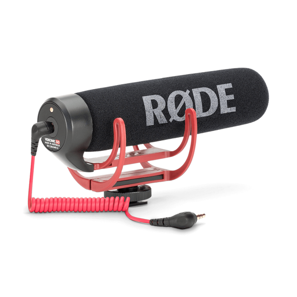 Rode VideoMic GO Lightweight On-camera Microphone | VMGO