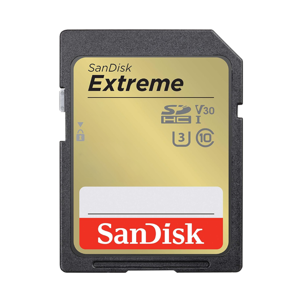 SanDisk 32GB Extreme UHS-I SDHC Memory Card | SDSDXVT-032G-GNCIN