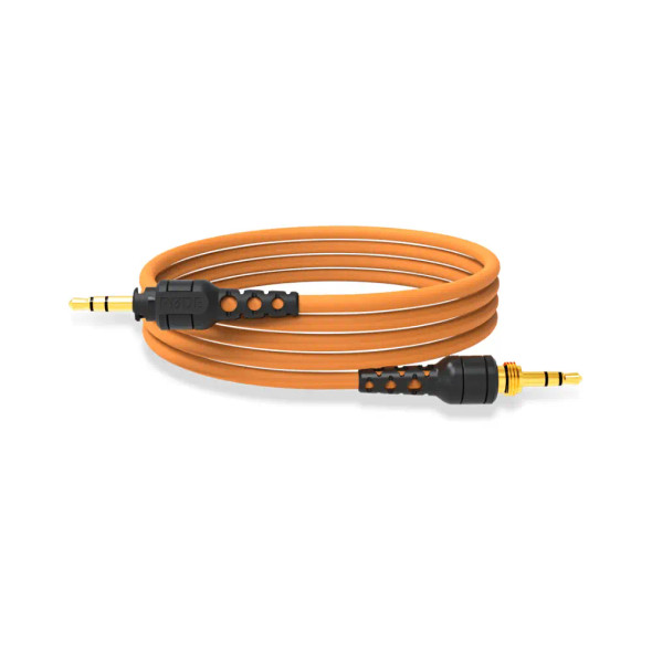 RRODE 1.2m Headphone Cable For Use with the RØDE NTH-100 Headphones,Orange| NTH-CABLE12O