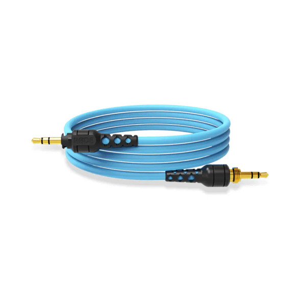 RODE 1.2m Headphone Cable For Use with the RØDE NTH-100 Headphones,Blue| NTH-CABLE12B