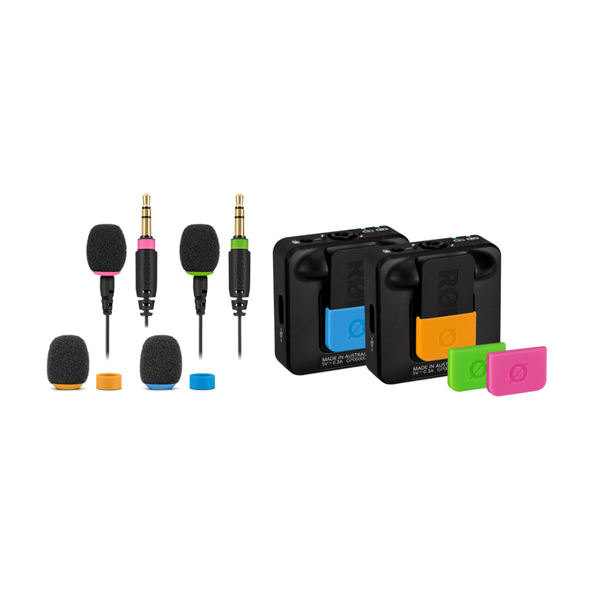 Rode COLORS 2 Set For Wireless GO & Lavaliers | COLORS2