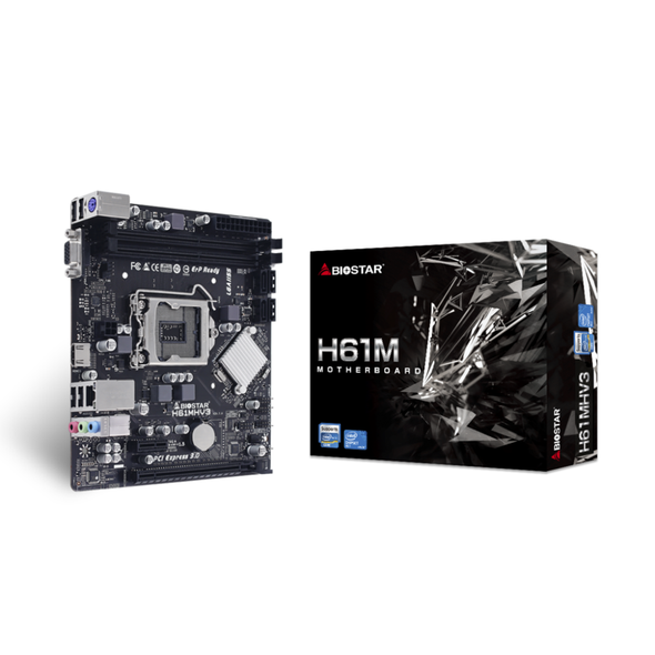 Biostar H61MHV3 Motherboard | H61MHV3