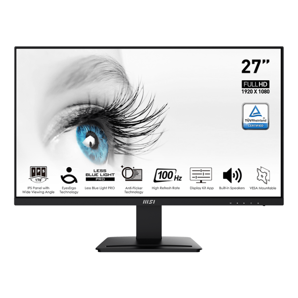 MSI Business Productivity Monitor 27" 100Hz Refresh Rate | PRO MP273A