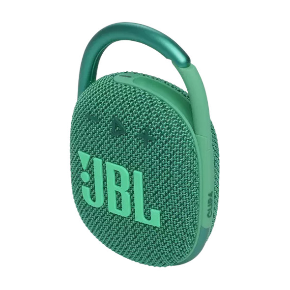 JBL Clip 4 Portable Bluetooth Speaker, Green | JBLCLIP4ECOGRNAM