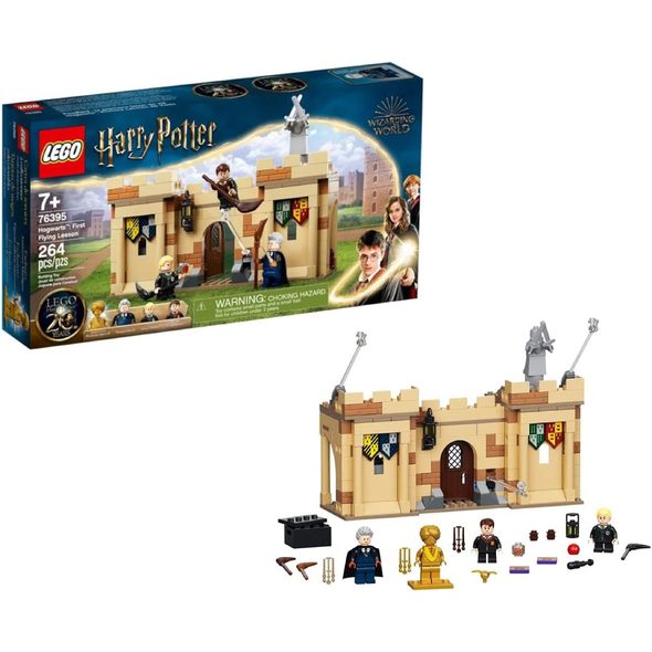 LEGO Harry Potter Hogwarts: First Flying Lesson Building Kit (264 Pieces) | 76395