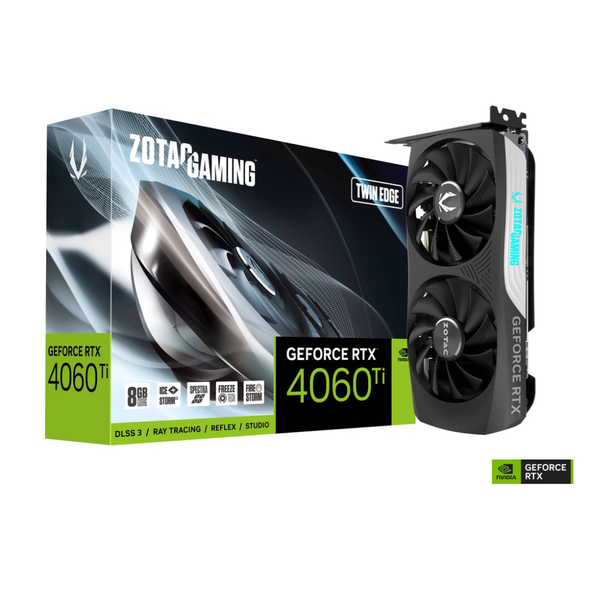 Zotac GAMING GeForce RTX 4060 Ti 8GB Twin Edge | ZT-D40610E-10M