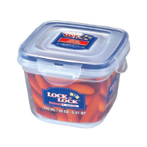 LocknLock 540ml Zen Style Square Food Container | HSM8220