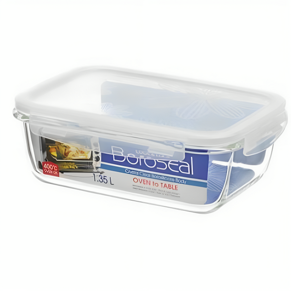 LocknLock 1.35L Clear Glass Container | LLG448