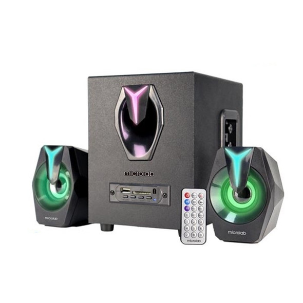 Microlab Multi-Input 2.1 RGB Gaming Speaker | G100BT