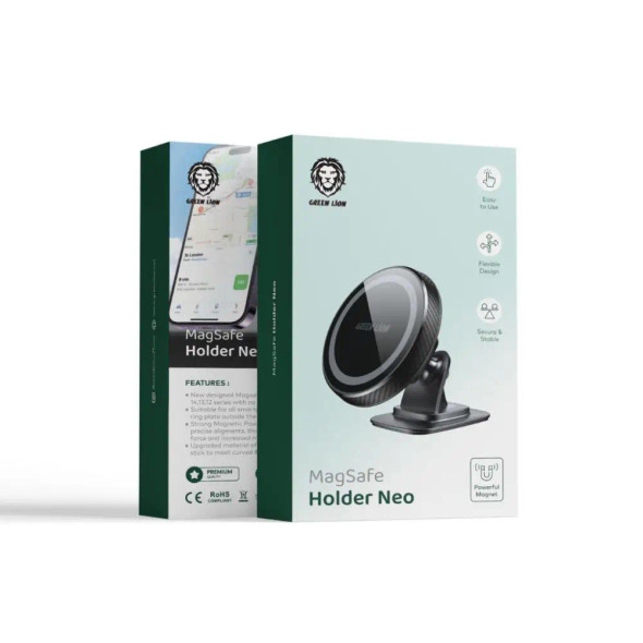 Green Lion Neo Magsafe Holder | GNMGHLNEOBK