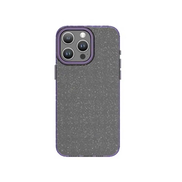 Green Lion Glitz Guard Case Ultra Slim Design for iPhone 15 Pro - Purple | GNGTZG15PPL