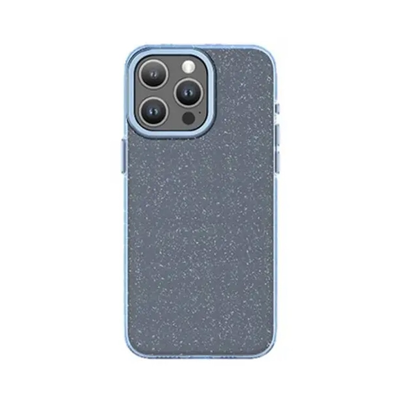 Green Lion Glitz Guard Case Ultra Slim Design for iPhone 15 Pro - Blue | GNGTZG15PBL