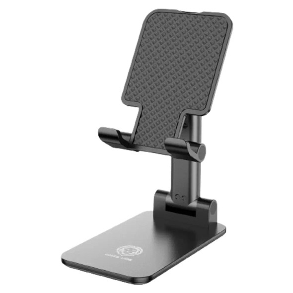 Green Lion Folding Stand ( Phone & Tablet ) 4.7-10" - Black | GNFOLPSTNDBK