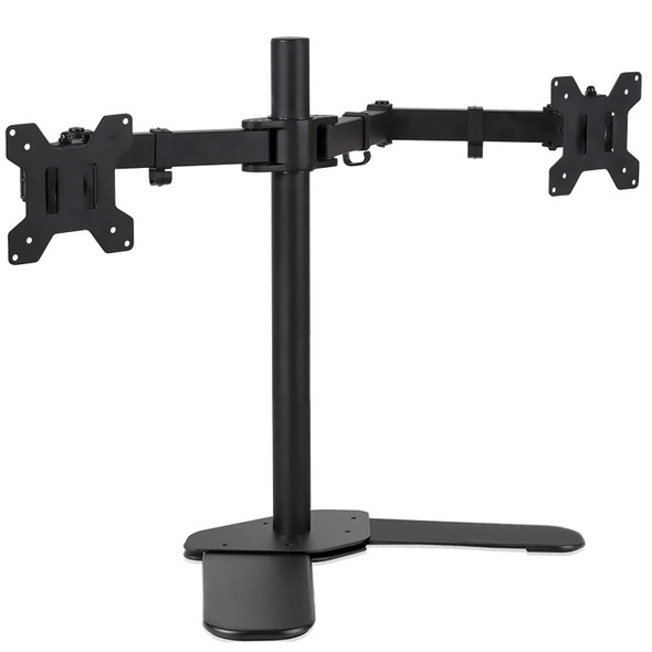Vesa 27" Dual Monitor Stand Free-Standing Desk Stand | MS-01