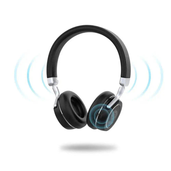 Green Lion Oslo Series Wireless On-Ear Headphones - Black | GNHDPHTX02