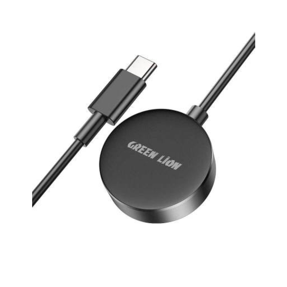 Green Lion 1M 2.5W Watch Charger for Samsung Watches - Black | GNWTHCSAMBK